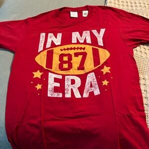 In My 87 Era T-shirt. Size small. Never worn.